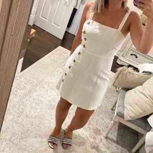 NWT White mini dress